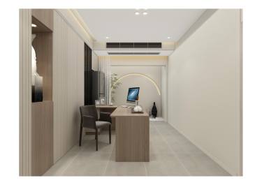 260平现代简约书房