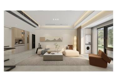 260平现代简约客厅