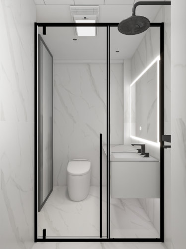 120平现代简约卫生间