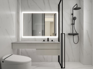 120平现代简约卫生间