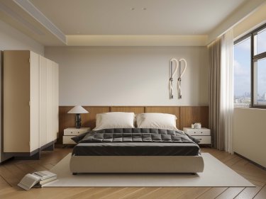 200平现代简约卧室