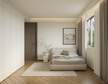 200平现代简约卧室