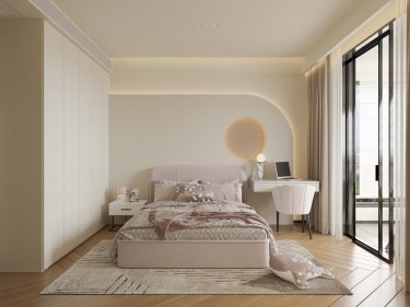 200平现代简约卧室