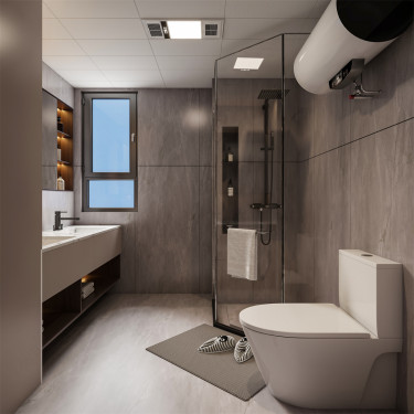 195平现代简约卫生间