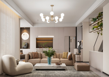 195平现代简约客厅