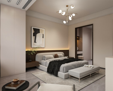 195平现代简约卧室