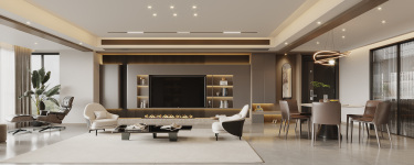 172平现代简约客厅