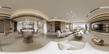 172平现代简约餐厅