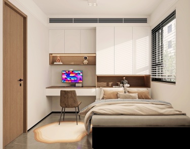 140平现代简约卧室