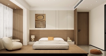 140平现代简约卧室