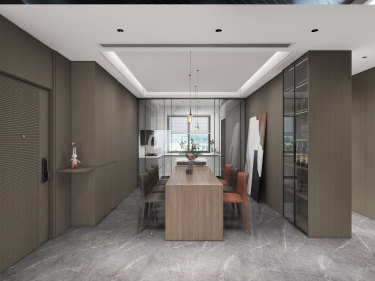 180平现代轻奢餐厅