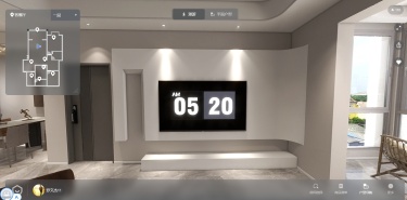 148平滨湖国际现代风格