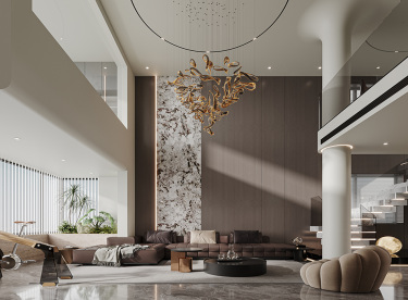 176平现代简约客厅