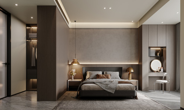 176平现代简约卧室