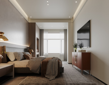 176平现代简约卧室
