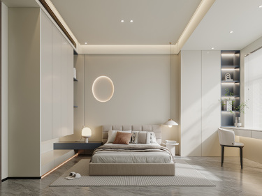 176平现代简约卧室