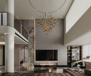 176平现代简约客厅