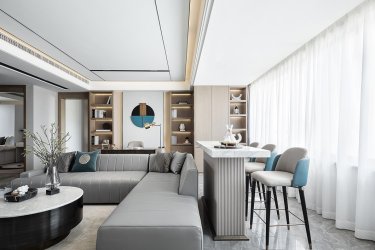 166平现代简约客厅