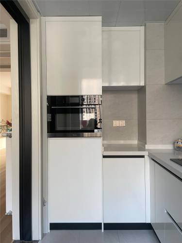 130平奶油风厨房