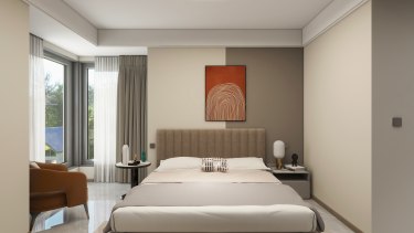 140平现代简约卧室