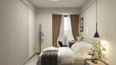 140平现代简约卧室