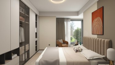 140平现代简约卧室