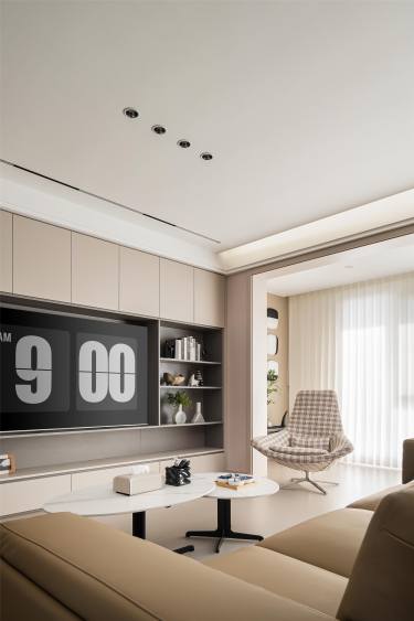 145平现代简约客厅