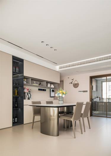 145平现代简约餐厅