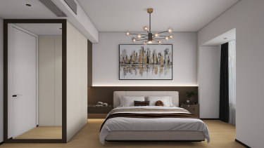 126平现代简约卧室