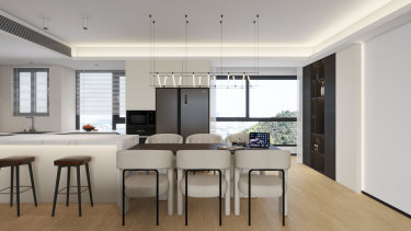 126平现代简约餐厅