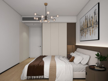 126平现代简约卧室