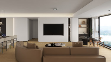 126平现代简约客厅