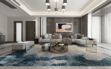 190平现代简约客厅