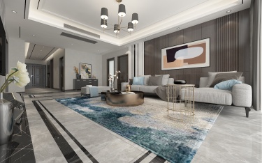 190平现代简约客厅