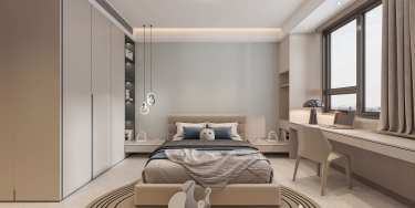 168平现代简约卧室