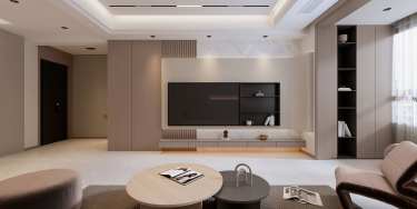 168平现代简约客厅