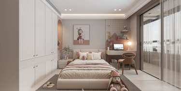 168平现代简约卧室