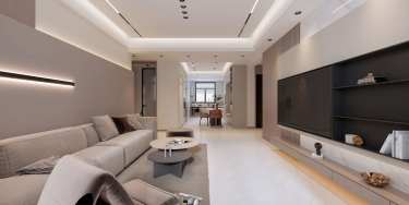 168平现代简约客厅