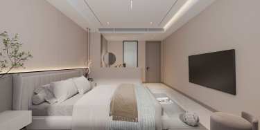 168平现代简约卧室