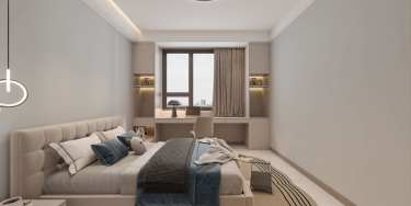 168平现代简约卧室