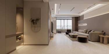 168平现代简约客厅