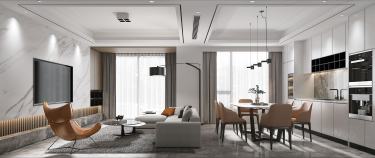 246平现代简约餐厅