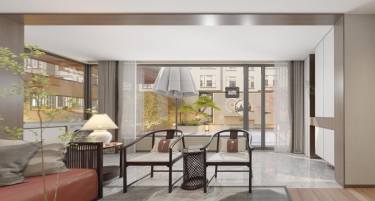 320平雅致新中客厅