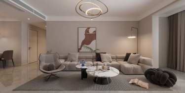 168平现代简约客厅