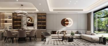 400平现代简约客厅