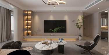 168平现代简约客厅