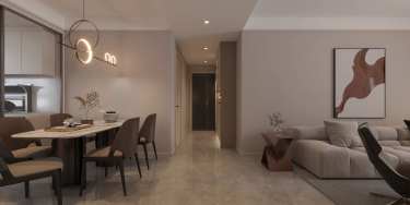 168平现代简约餐厅