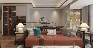 320平雅致新中客厅