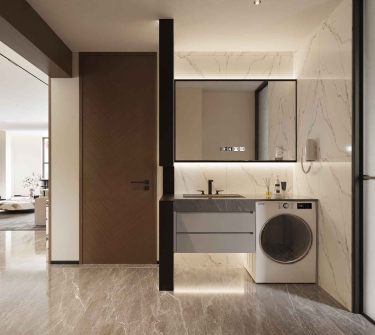 185平现代轻奢卫生间