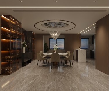 185平现代轻奢餐厅